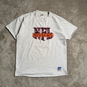 VINTAGE HEATHER GREY NUTMEG "REDSKINS" TEE